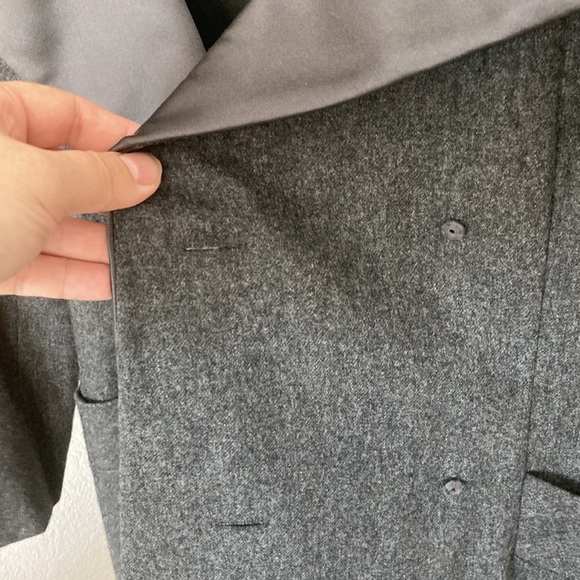 Carolyne Roehm Vintage Union Made Wool Coat For Neiman Marcus Size 8 - Picture 11 of 16